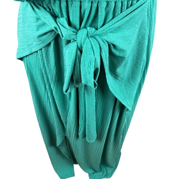 Free People Beach Golden Days Maxi Dress Turquoise/Radical Teal Medium - Picture 5 of 12